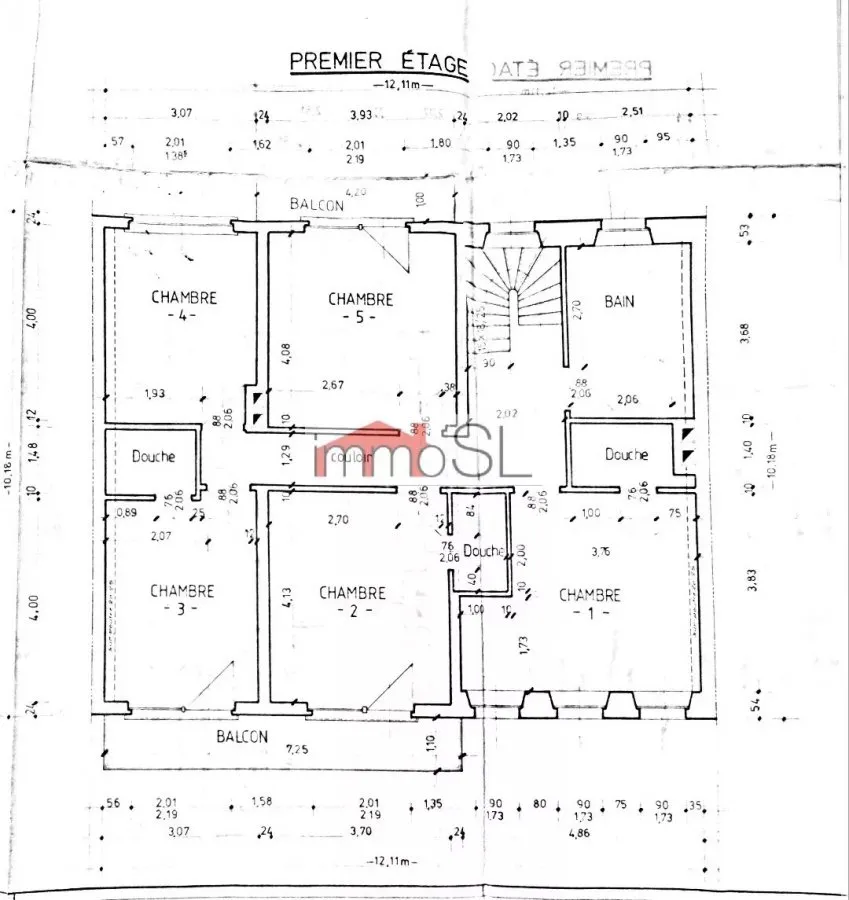 Plan - Maison à Étages avec Terrasse à Bollendorf-Pont