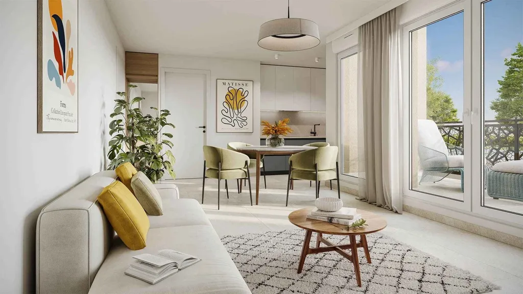 Elutuba - New Build Apartments with Views in Lentilly