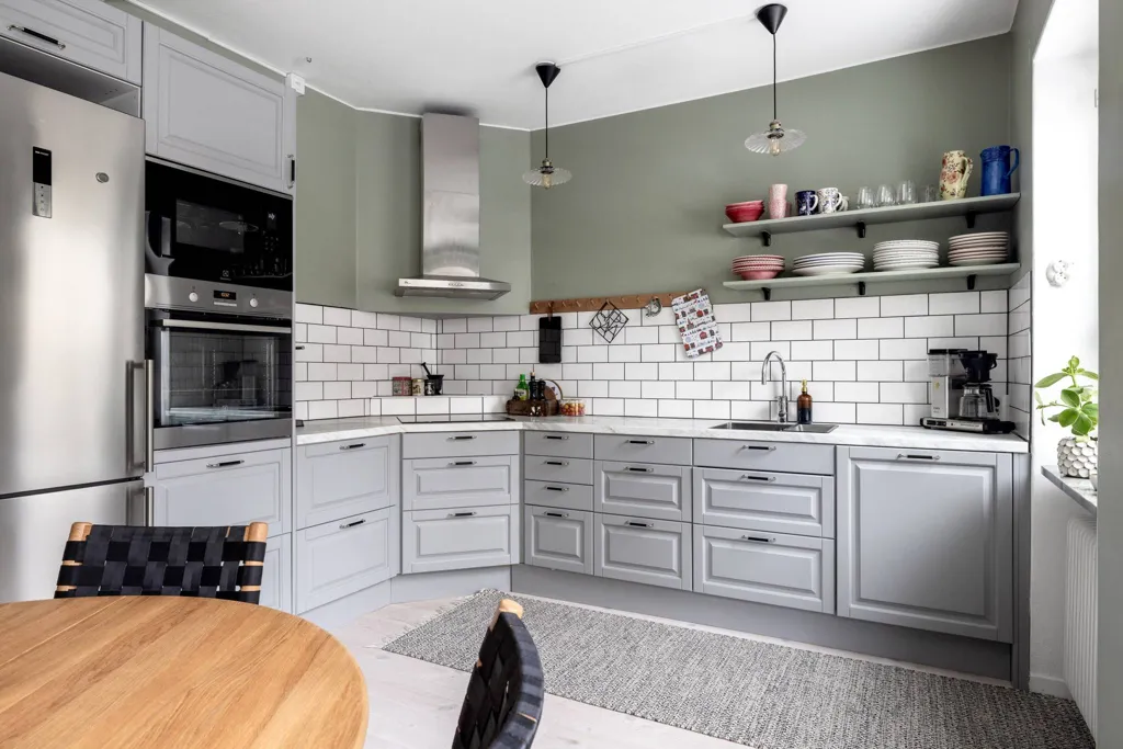 Kitchen - Renovated Flat with Garden in Främre Luthagen