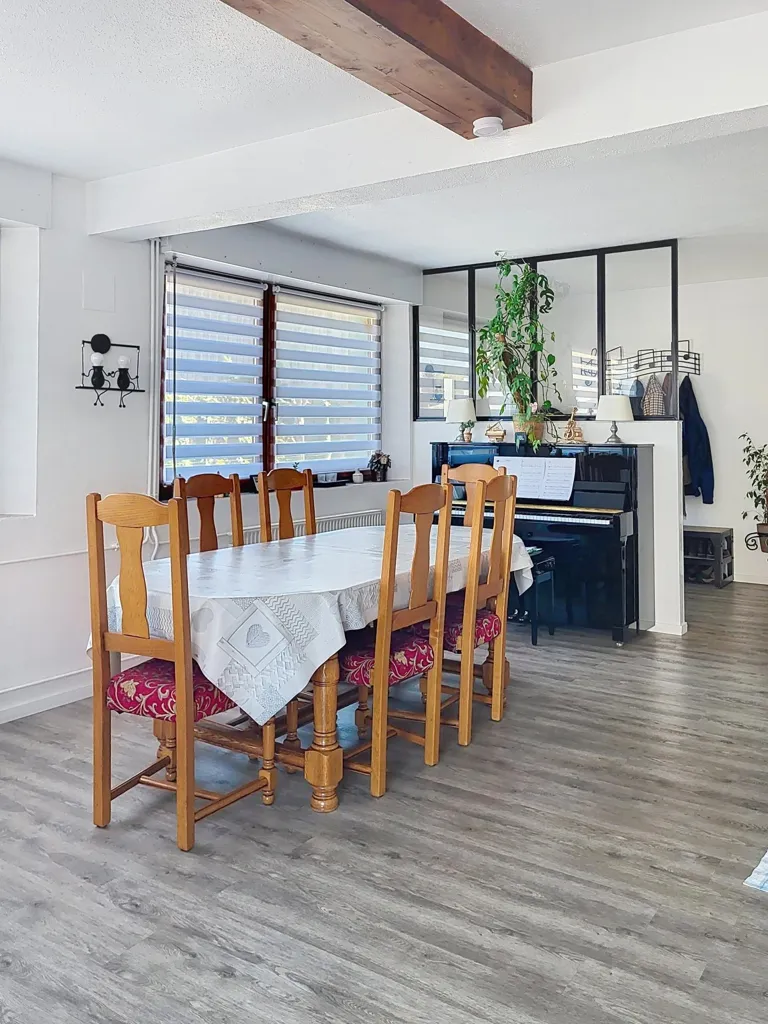 Dining Room - Duplex House with Terrace in Ensisheim