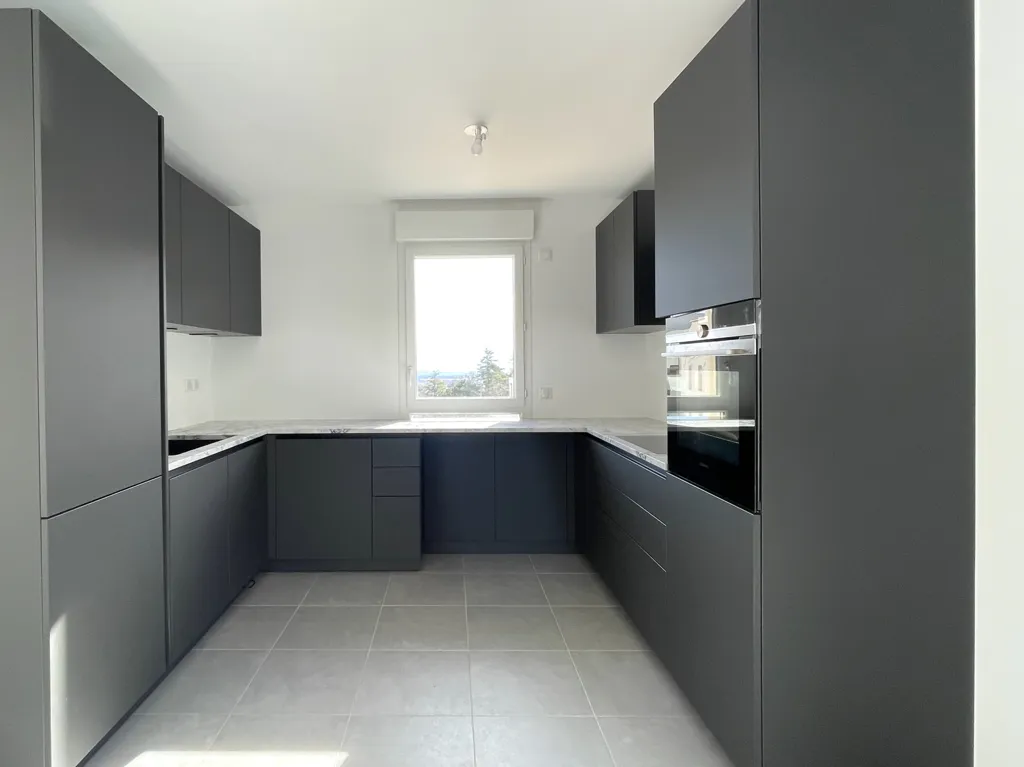 Kitchen - Luxury Flat with Terraces in Gex Centre