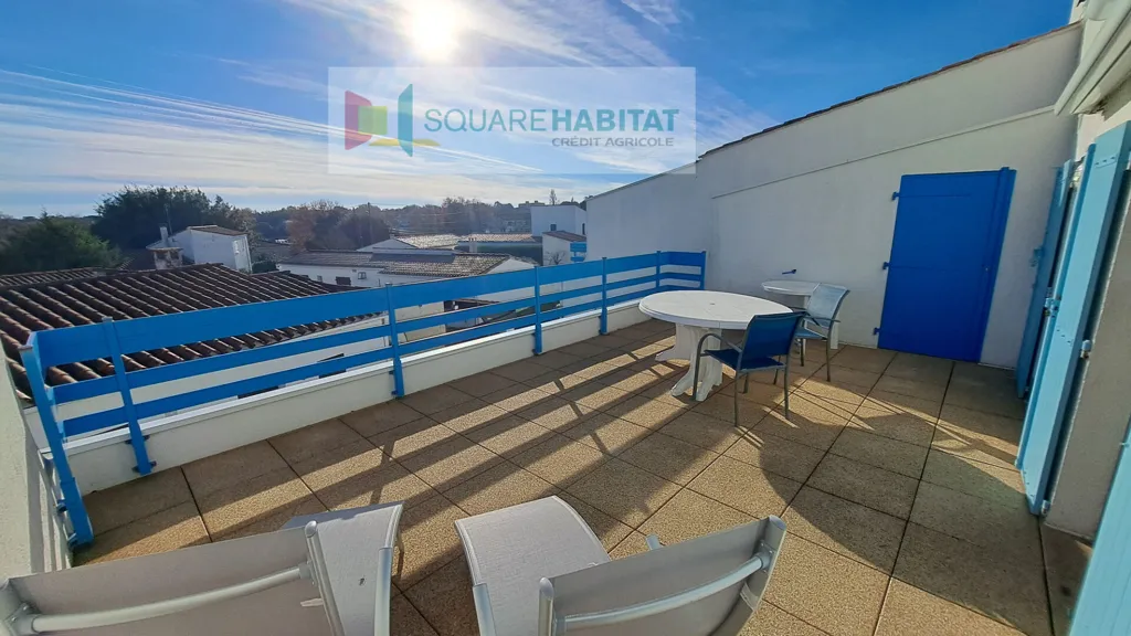 Balcón - 3-Bed Apartment with Sea View in Saint Palais-sur-Mer