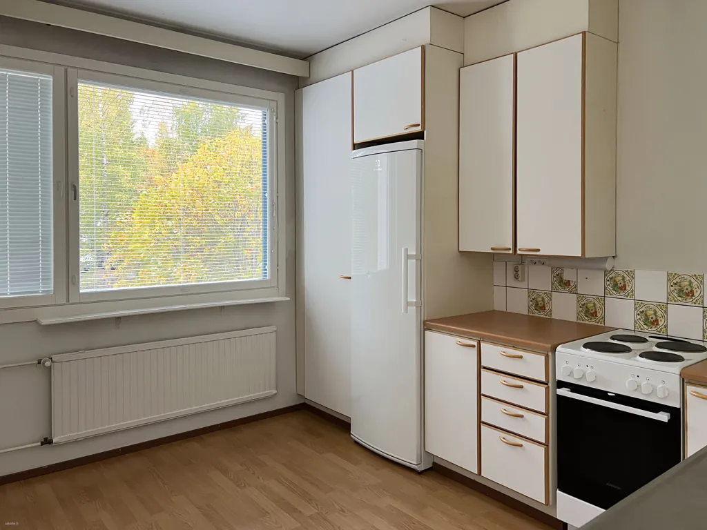 Köök - Spacious Apartment with Balcony in Rypysuo, Kuopio