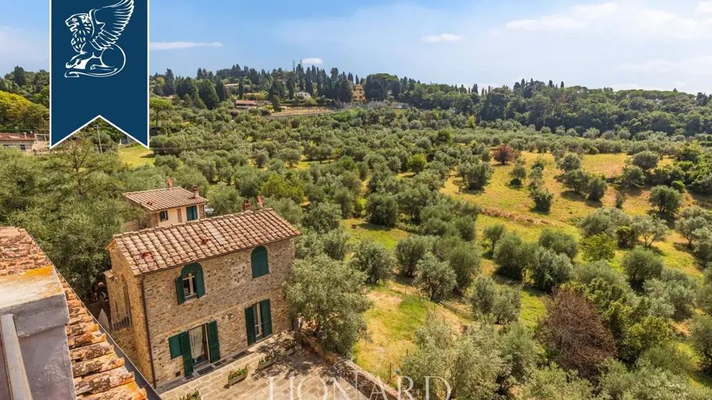 Vue aérienne - Historic Villa with Panoramic Views near Florence