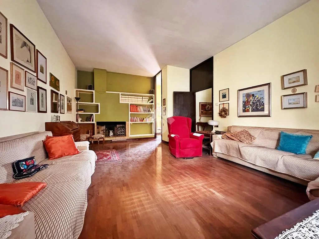 Séjour - Spacious Apartment with Balcony in Fabriano
