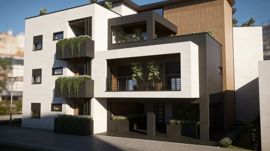 Newly Constructed Two-Storey Apartment with Terrace in Rome