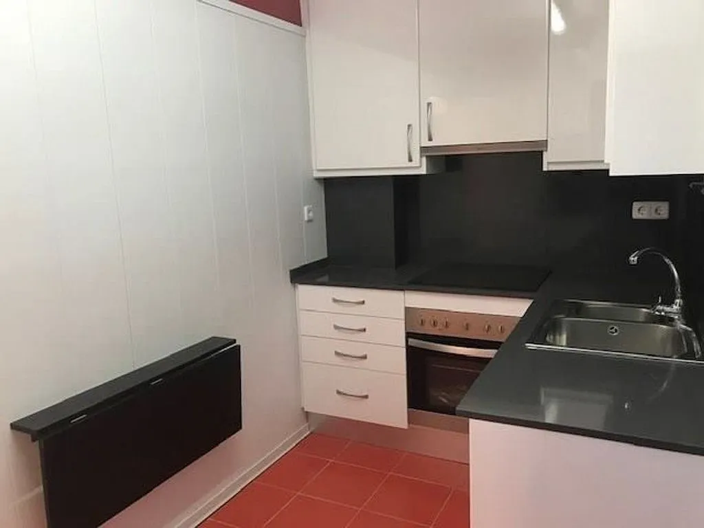 Köök - Apartment with Balcony in Centre - Estació, Sant Cugat