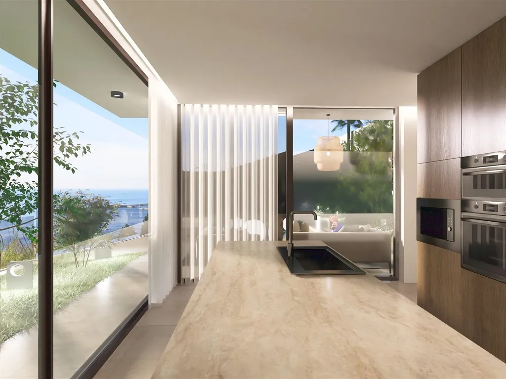 Köök - Approved Plot for T3 House with Sea View in Calheta