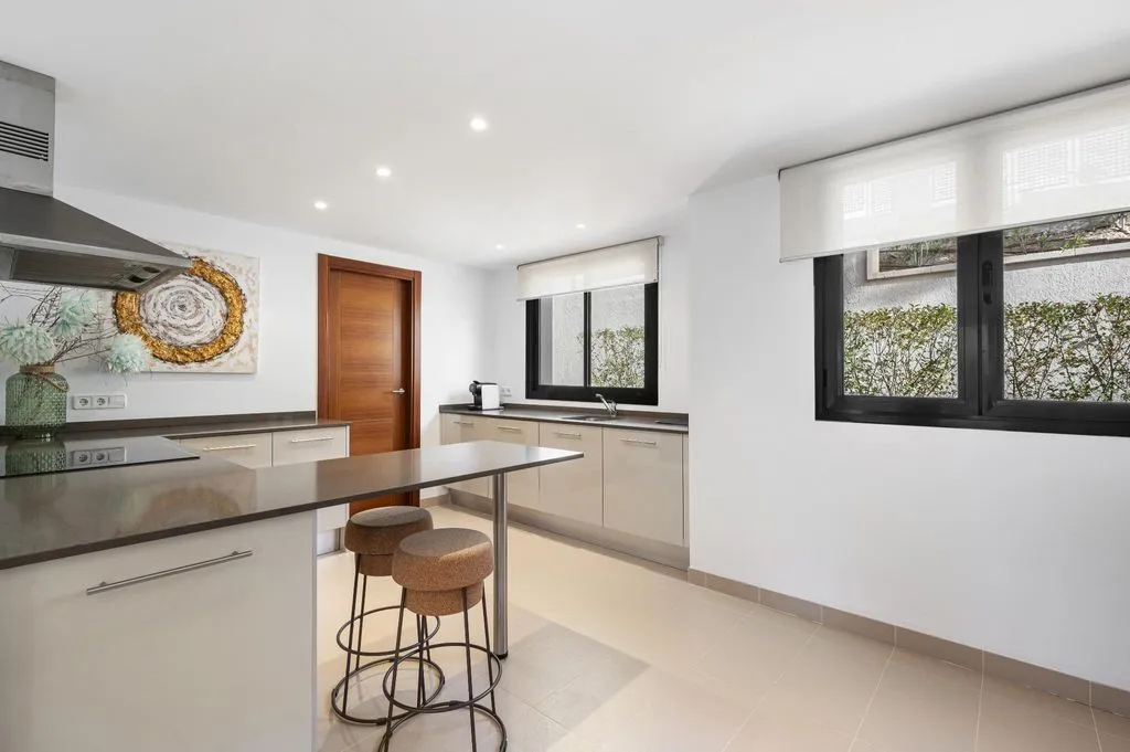 Kitchen - Luxury Ground Floor Flat with Garden in Camp de Mar