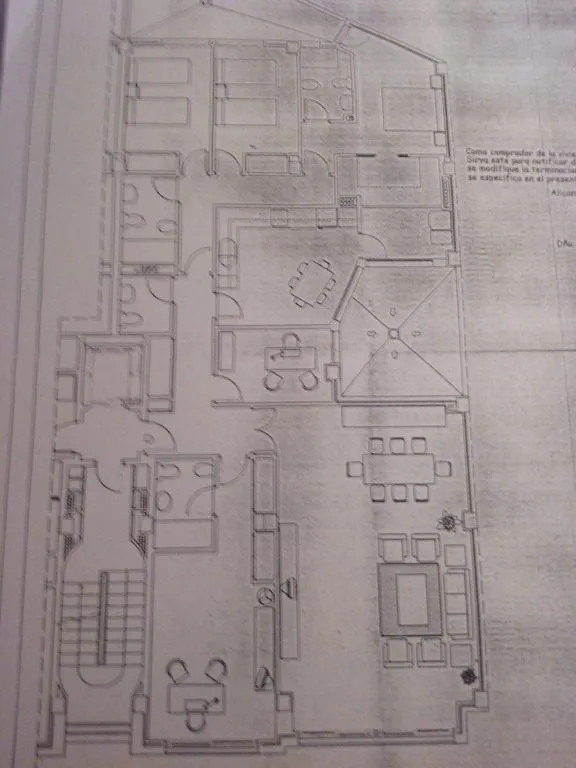 Plan - Luxury Flat with Private Patios in Alicante Centre