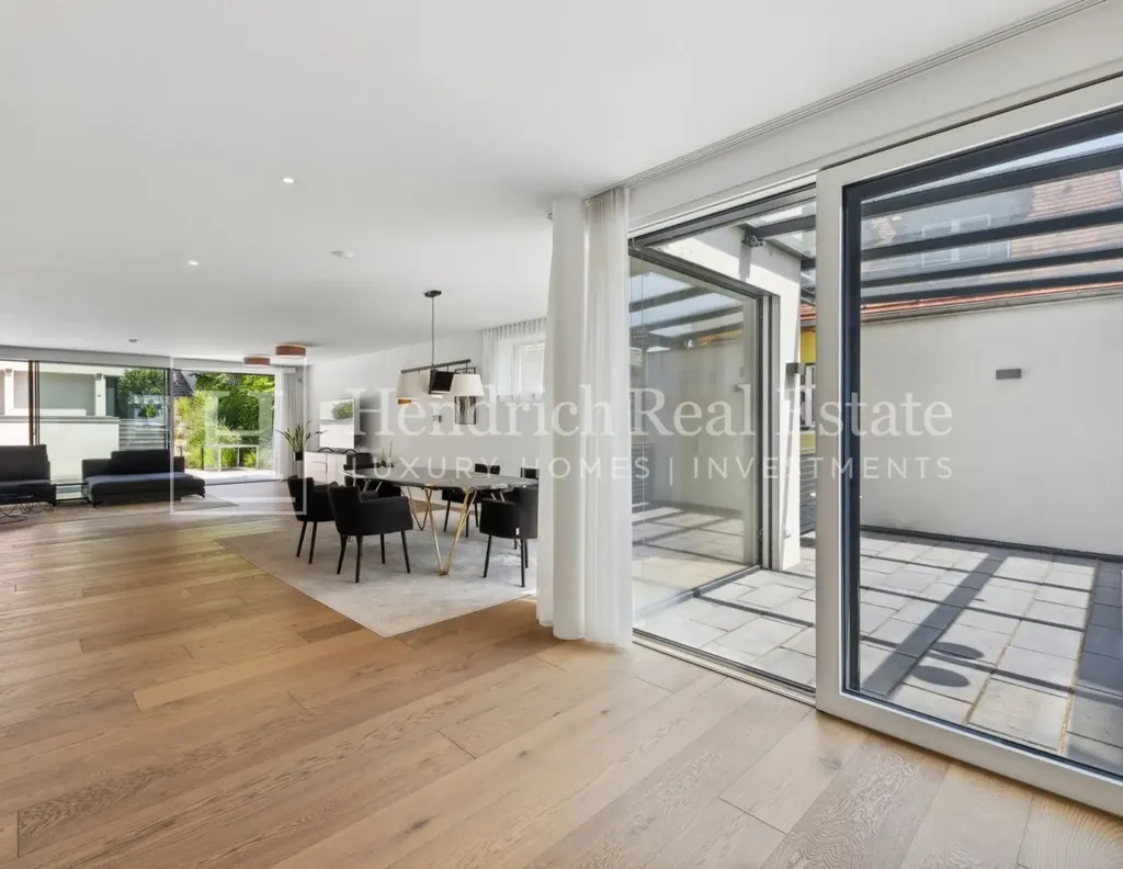 Living Room - Modern House with Pool in Neustift