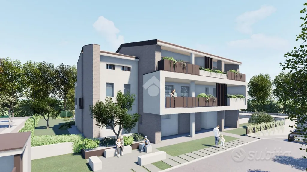 Modern Apartments with Private Gardens in Collecchio