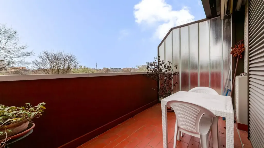 Balcon - 4-Bedroom Apartment with Terrazzo in Milan
