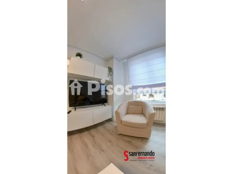 Living Room - Student-Friendly Flat with Balcony in Santander