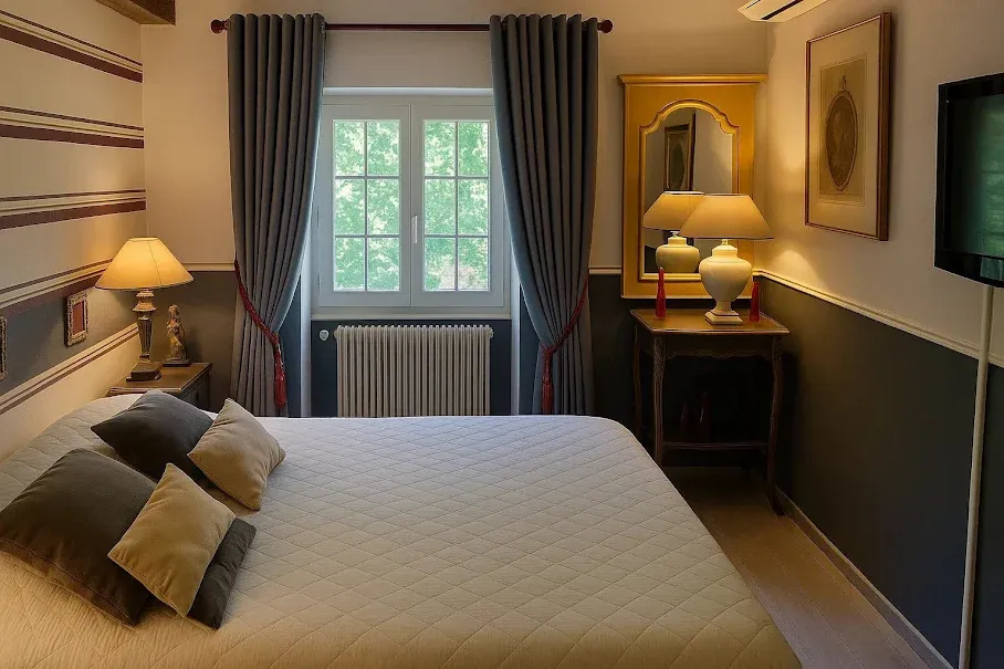 Chambres - Manoir Historique avec Piscine à Vienne
