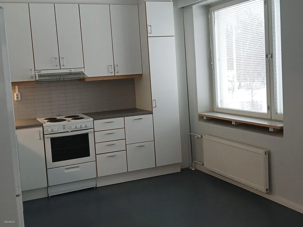 Köök - Spacious Apartment with Balcony in Rauma