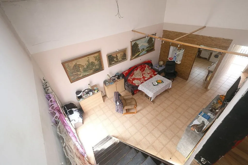 Séjour - Chalet with Balcony View in Montroy