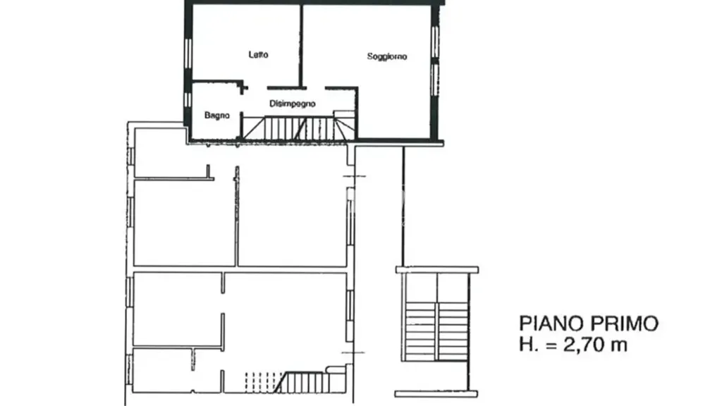 Plaan - Panoramic Apartment with Garage in Vignola