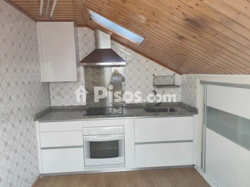 Kitchen - Modernised Loft with West Terrace in Vigo
