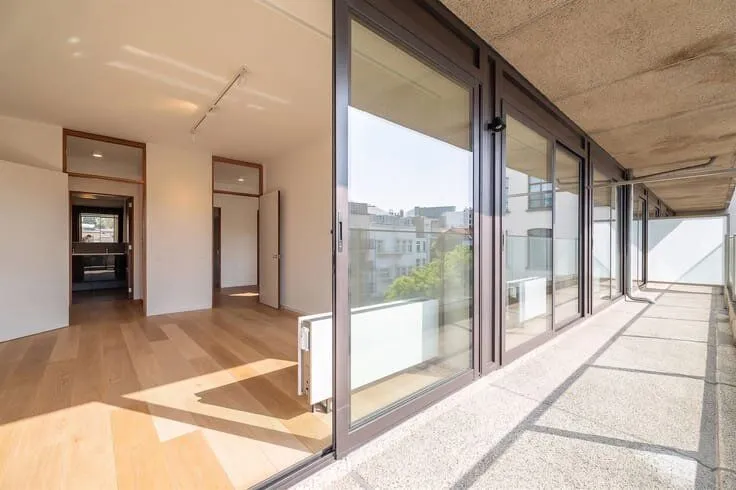 Balcon - Appartement au Boulevard Bischoffsheim à Bruxelles