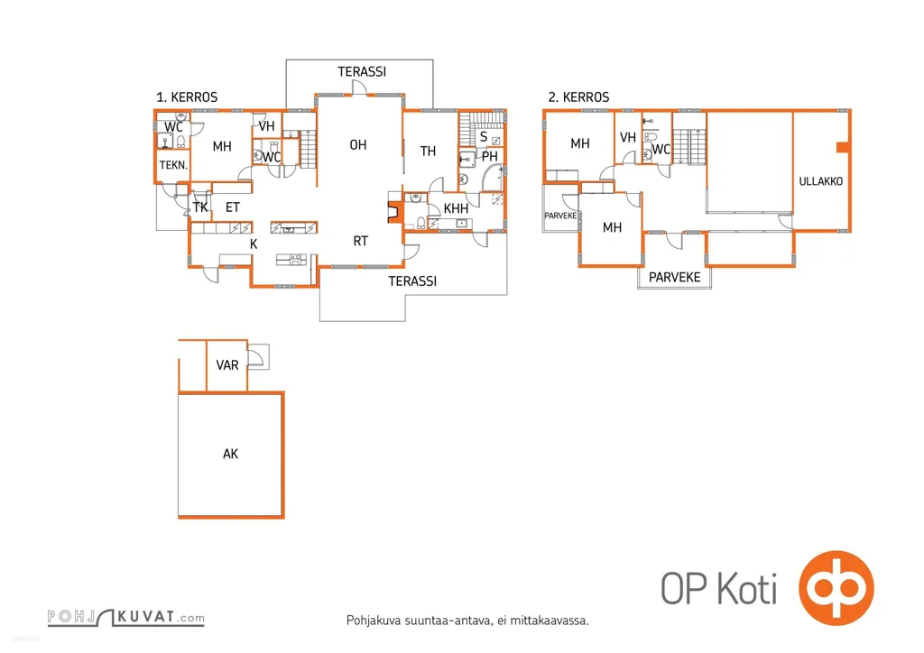 Planimetria - Siporex House with River View in Ranta-Kastelli