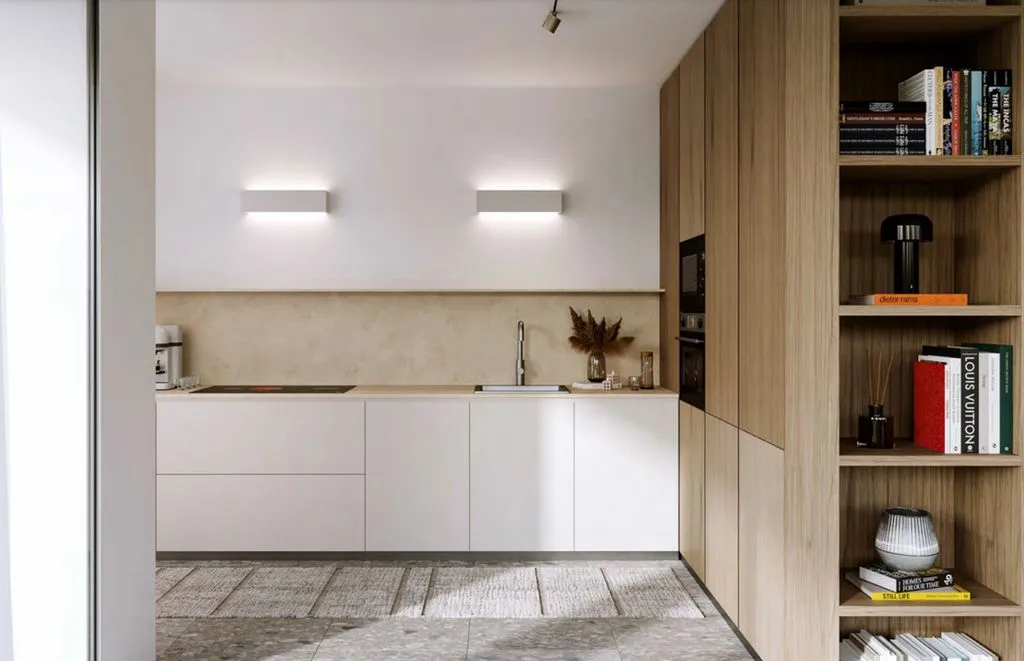 Köök - New Modern Villa with Lake View in Menaggio