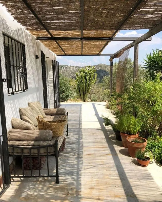 Terrasse - Rustic Estate with Pool and Sea Views near l'Ampolla