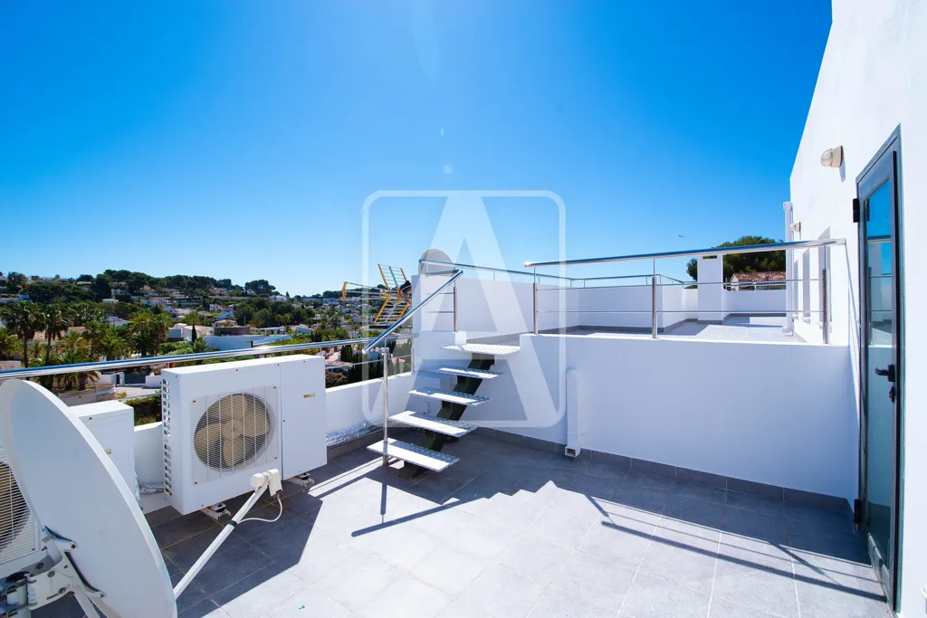 Terrasse - Villa with Sea View in Benissa