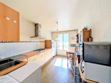 Köök - Flat with Balcony in Champaret, Nice