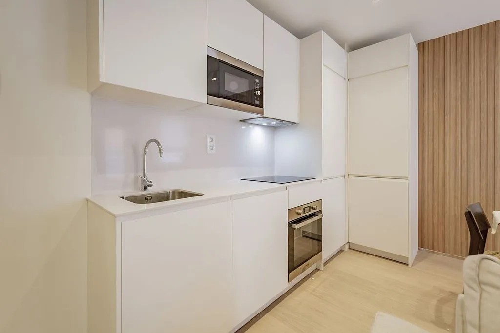 Kitchen - 3-Bedroom Flat with Terrace in Prosperidad