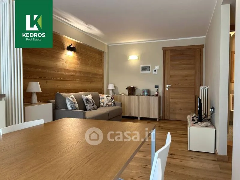 Salón - Apartment with Balcony in Courmayeur