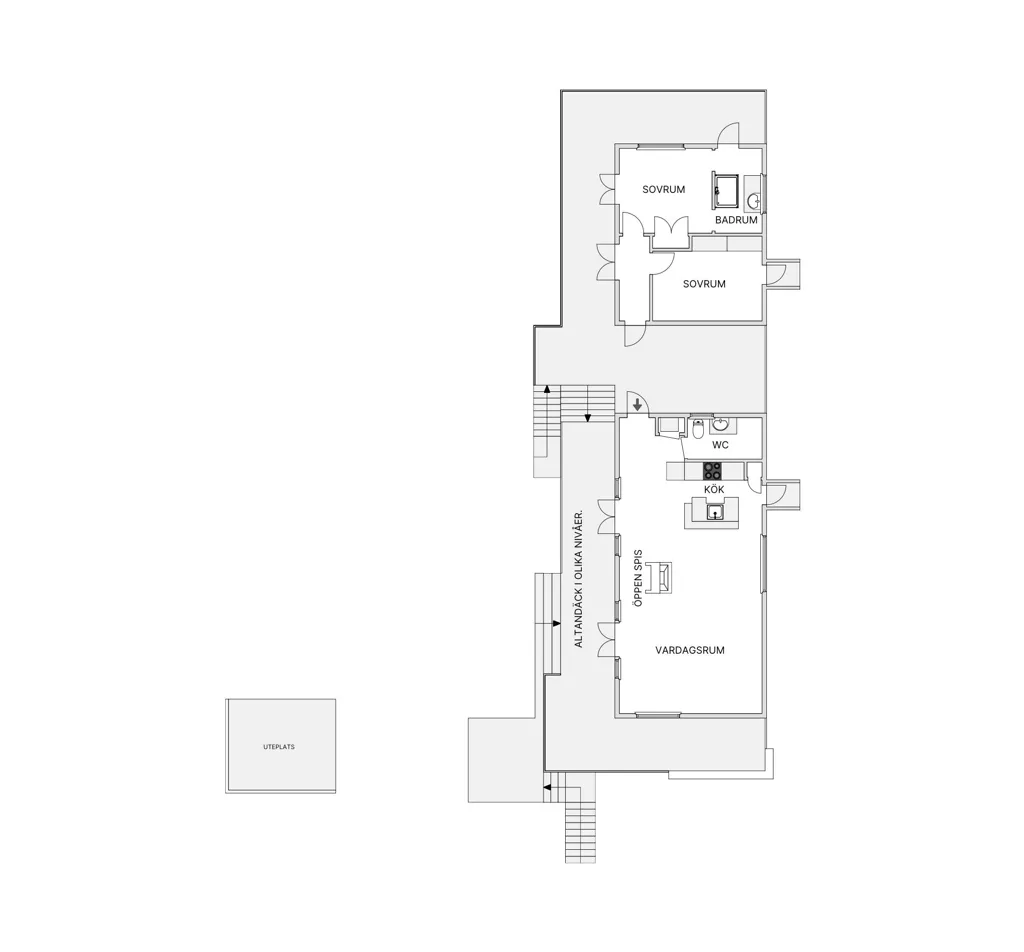 Maison 3 pièces à Värmdö kommun