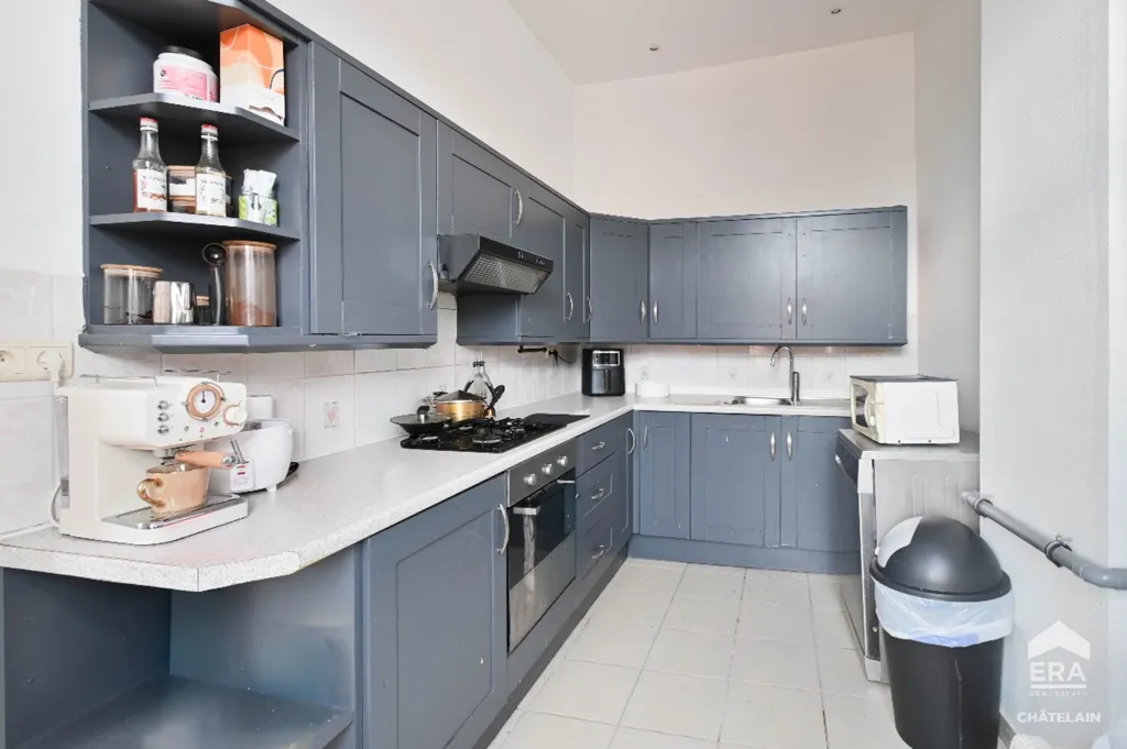Cuisine - Appartement 2 Chambres avec Terrasse à Uccle