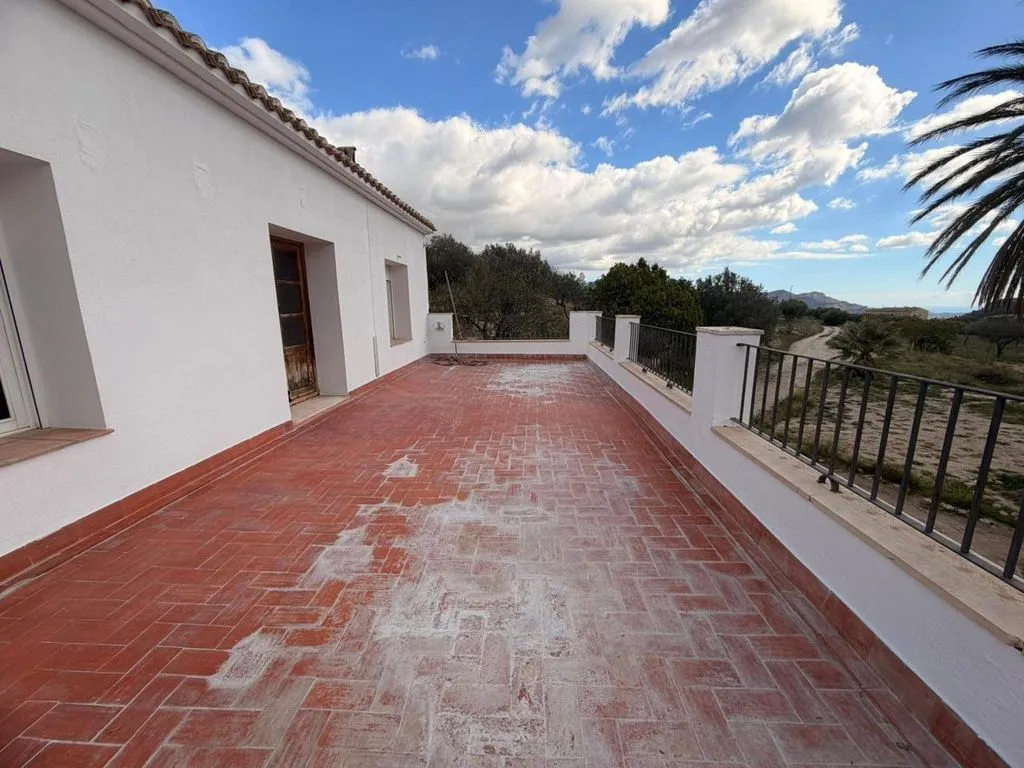 Terrass - Rustic Farmhouse with Mountain View in Jijona