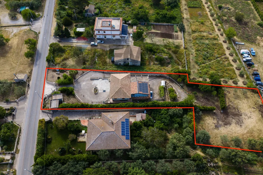 Vue aérienne - Villa with Panoramic View in Modica