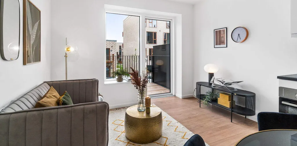 Elutuba - 1-Bedroom Apartment with Terrace in Tilst