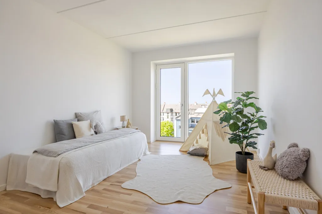 Schlafzimmer - Apartment with Balcony in Copenhagen N