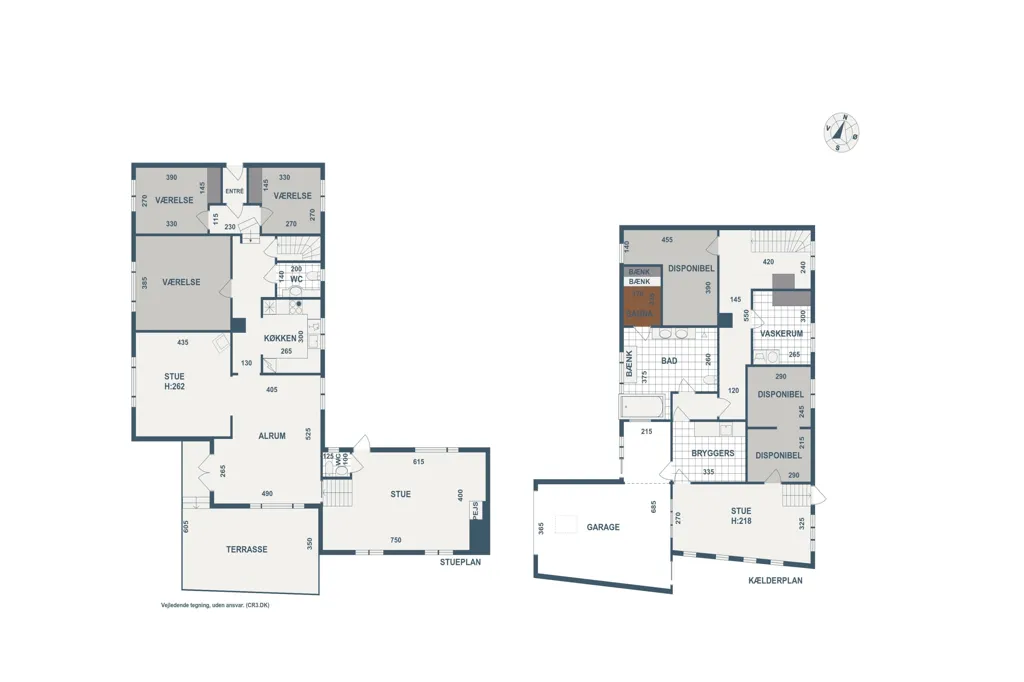 Plan - Classical Villa near Smørhullet in Helsingør