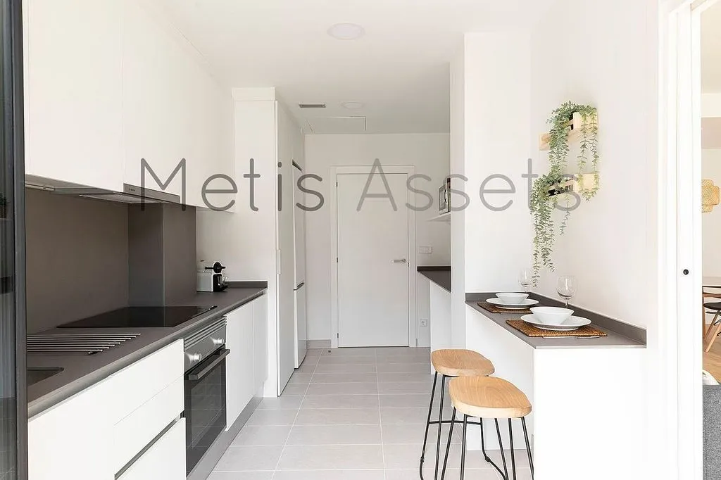 Cucina - Apartment with Pool in El Poblenou
