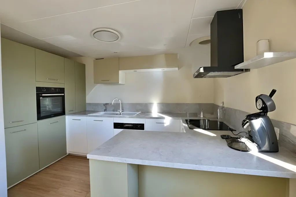 Cuisine - Villa Rénovée avec Vue Montagne à Cessy