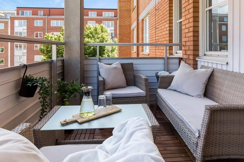 Balcon - Renovated Flat with Balcony in Central Norrköping