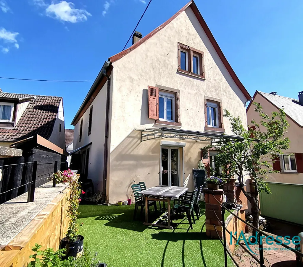 Jardin - Maison de Village avec Terrasse à Wintzenheim