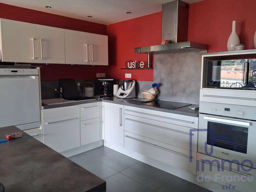 Cucina - Maison with Panoramic View in Aiguilhe