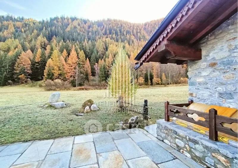 Terrass - Restored Mountain House with Garden in Val Veny