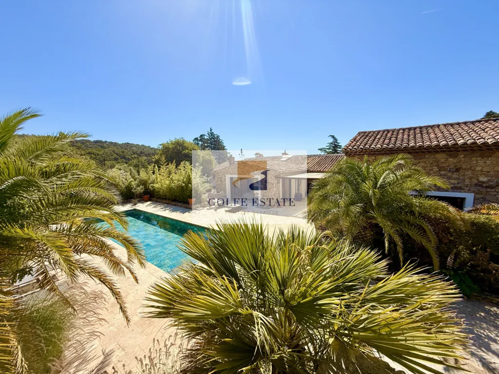 Bassein - Bastide with Pools and Sea View in Grimaud