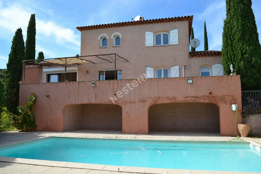 Piscina - Villa with Panoramic Sea View in Carqueiranne
