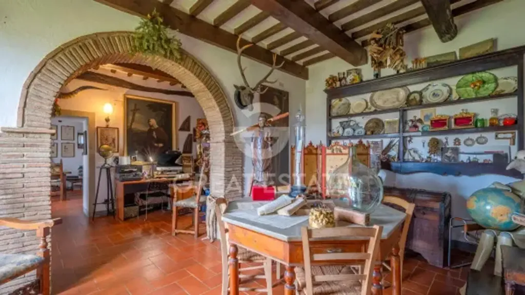 Söögituba - Historic Casale with Panoramic View in Cortona