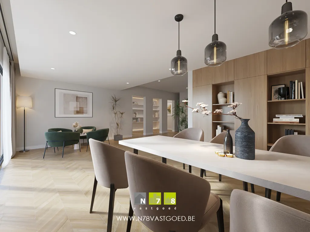 Salle à manger - Villa Moderne avec Appartement et Garage à Dilsen