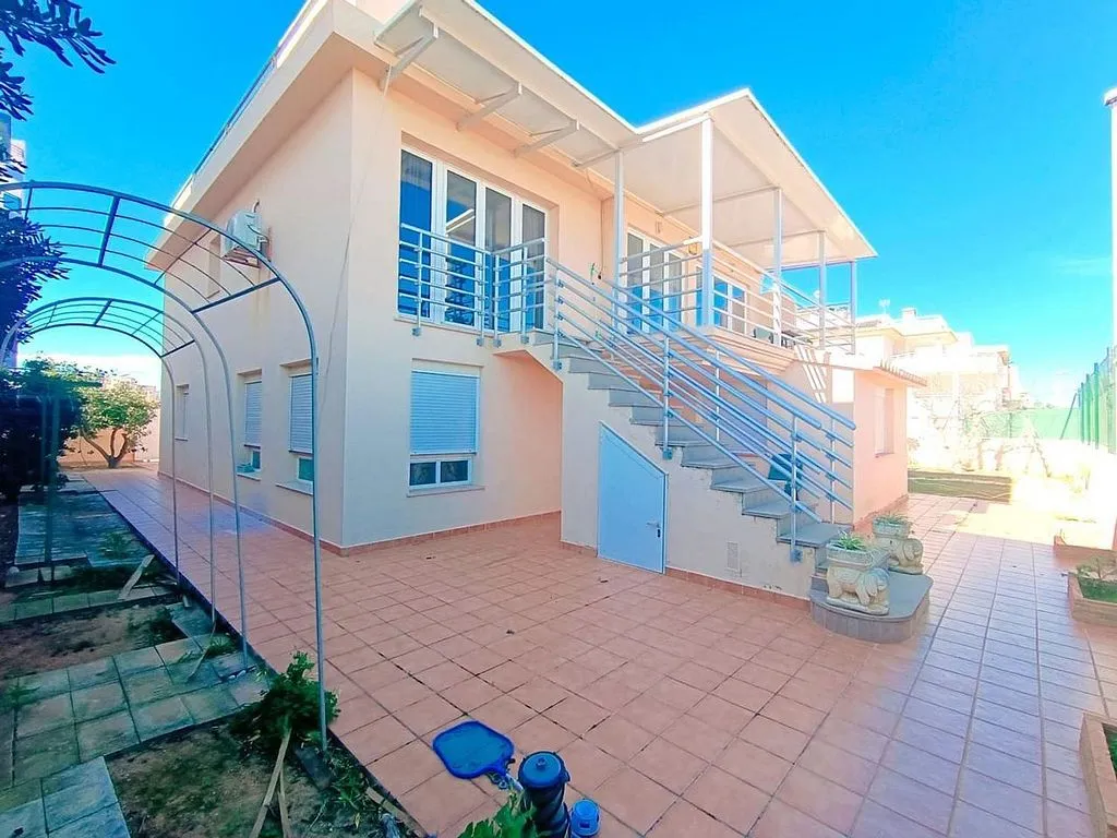 Jardin - Chalet with Sea View in Oliva Playa