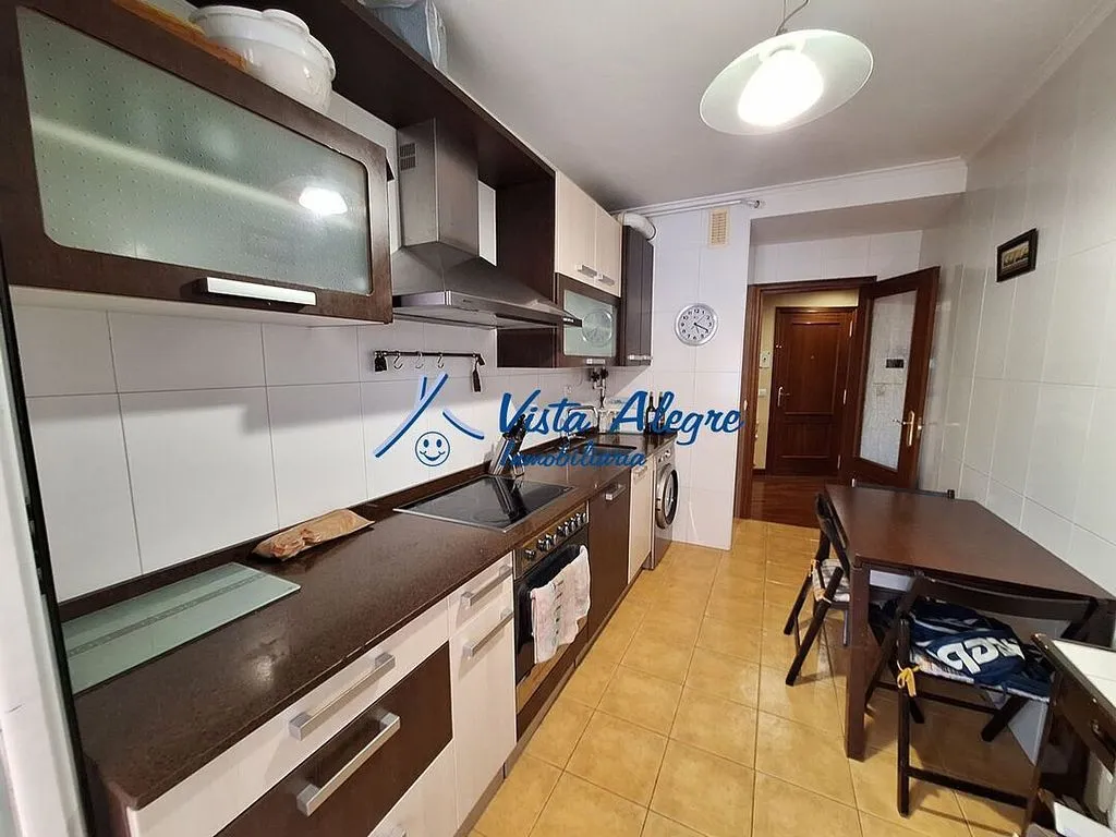 Köök - Apartment with Pool in Central Haro